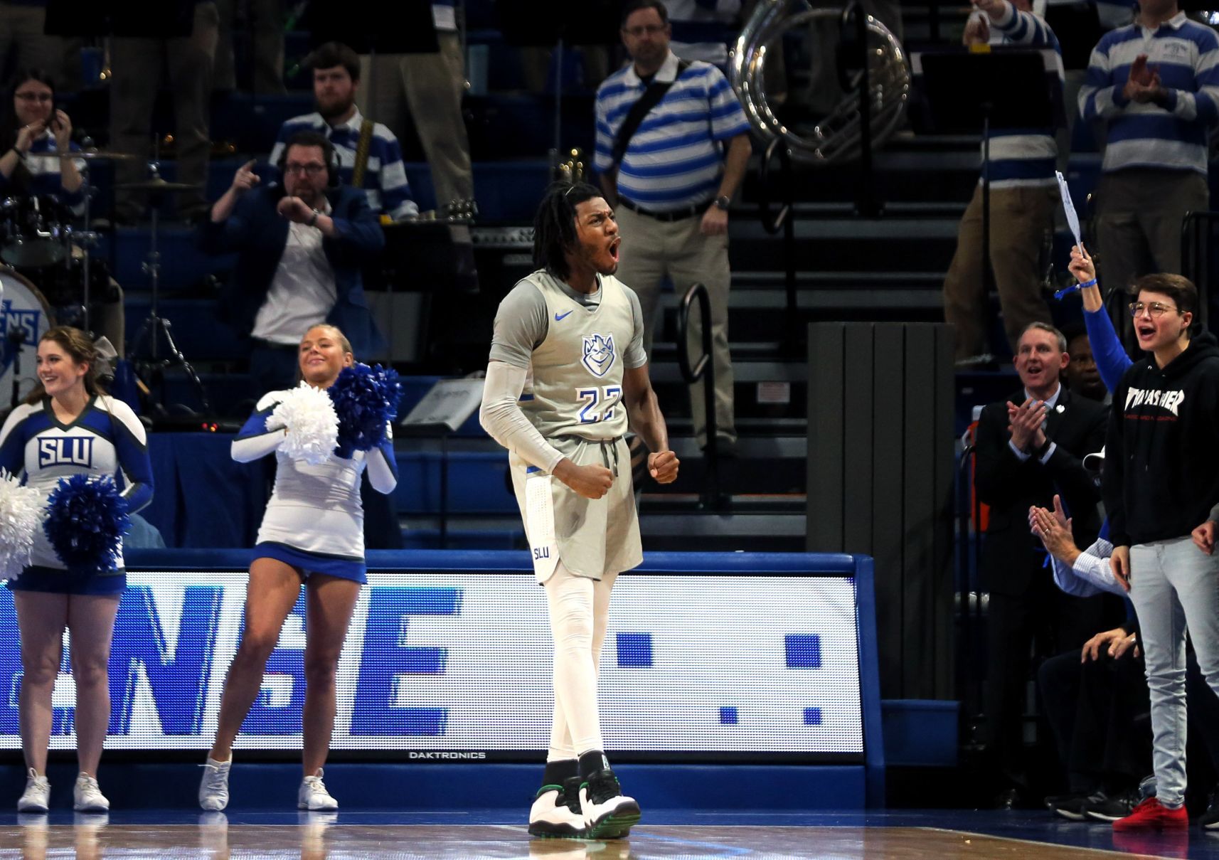 St. Louis University beats UMass 83-80 in overtime